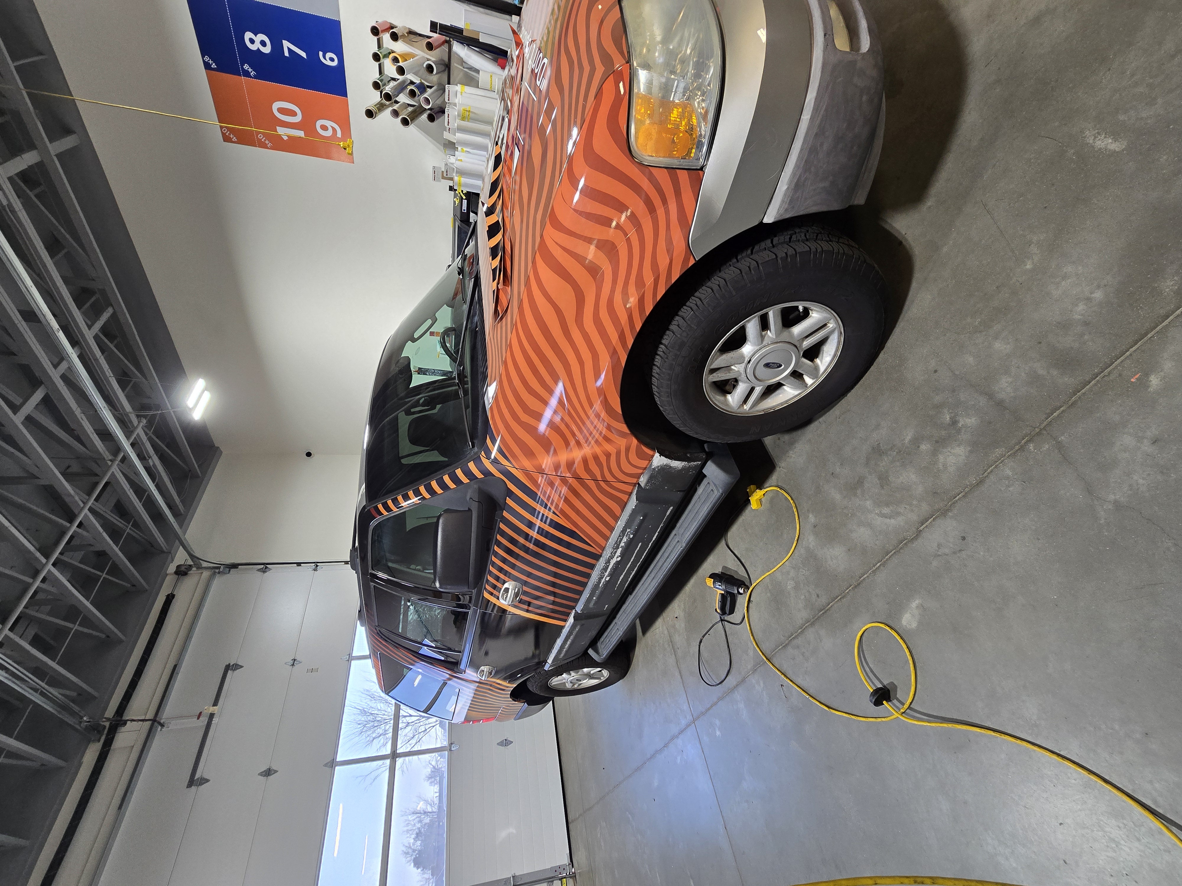 Vinyl installation