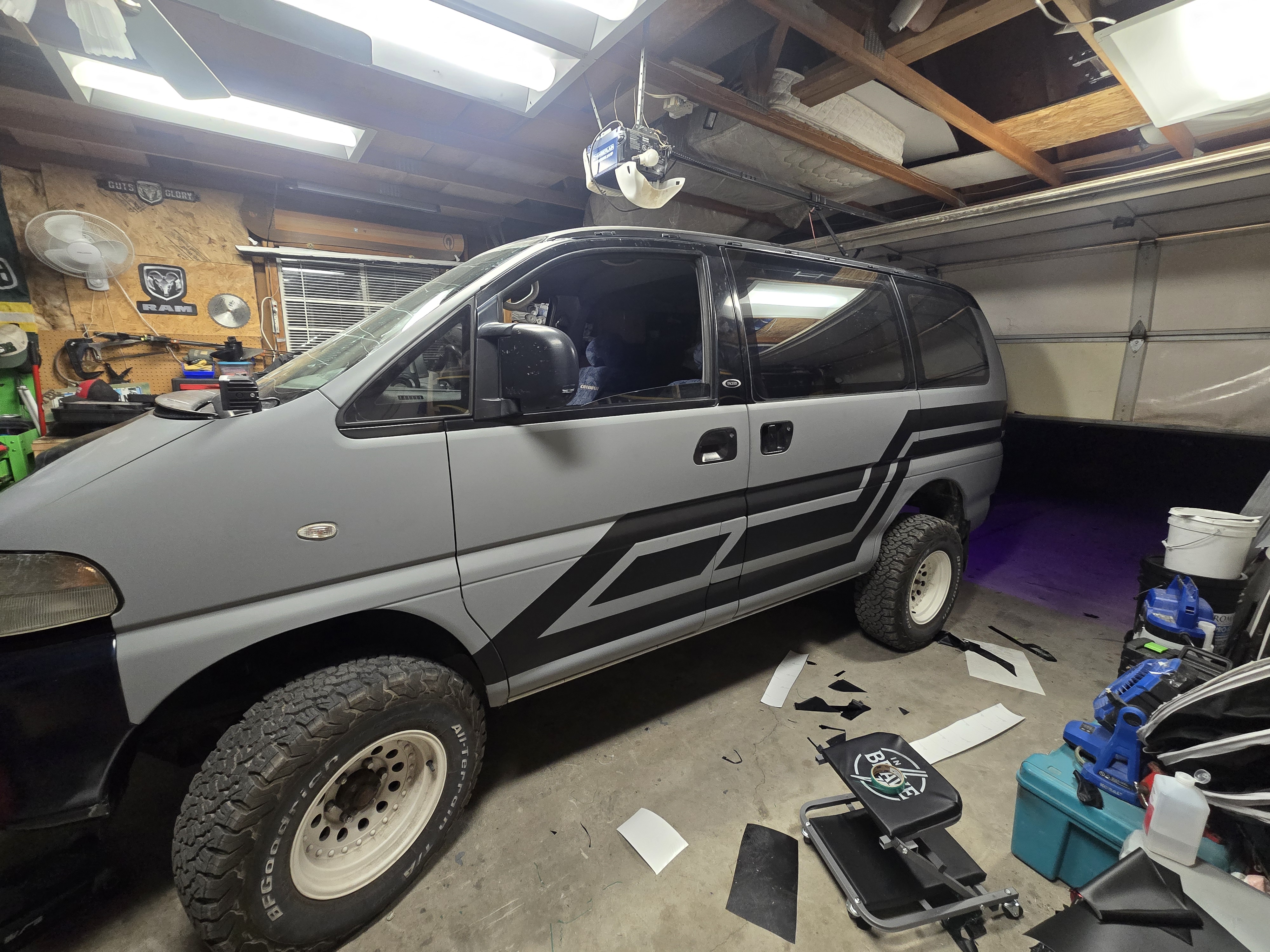 Vinyl installation